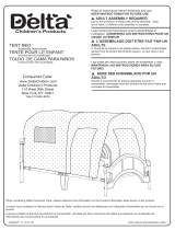 Delta Children Jake and the Neverland Pirates Toddler Tent Bed Assembly Instructions