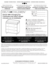 Delta ChildrenAva 3 Drawer Dresser