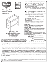 Delta Children Harbor Changing Table Assembly Instructions