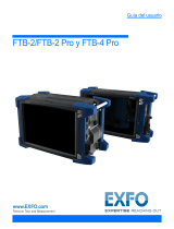 EXFO FTB-2/FTB-2 Pro and FTB-4 Pro Guía del usuario