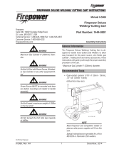 Firepower Firepower Deluxe Welding/Cutting Cart Troubleshooting instruction