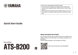 Yamaha ATS-B200 Guía de inicio rápido