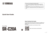 Yamaha SR-C20A Manual de usuario