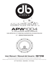 DB Drive APW10D4 Manual de usuario