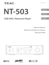 TEAC NT-503 Network Manual