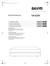 Sanyo VA-EXH Manual de usuario