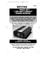 Vector MAXX SST VEC053D El manual del propietario