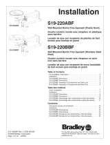 Bradley S19-220BBF Guía de instalación