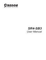 Stardom SR4-SB3 Manual de usuario