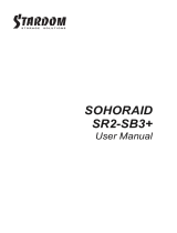 Stardom SR2-SB3+ Manual de usuario