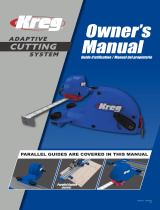 Kreg Adaptive Cutting System Parallel Guide Manual de usuario