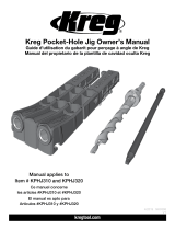 Kreg Pocket-Hole Jig 310 Manual de usuario