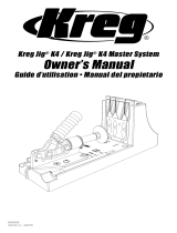 Kreg Jig K4 Master System Manual de usuario
