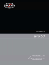 DAS AERO-50 Manual de usuario
