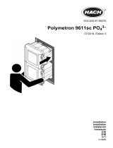 Hach Polymetron 9611sc Guía de instalación