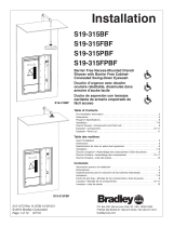 Bradley S19-315FBF Guía de instalación