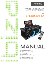 Ibiza SPLBOX200-BK Manual de usuario
