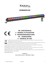 Ibiza Light LEDBAR24-RC Manual de usuario