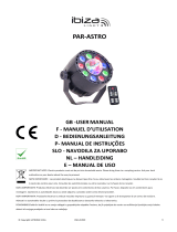 Ibiza Light PAR-ASTRO Manual de usuario