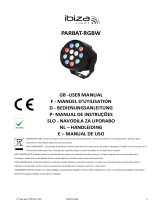 Ibiza LightPARBAT-RGBW