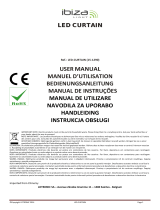 Ibiza Light LED-CURTAIN-OPT El manual del propietario