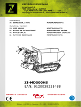 Zipper Maschinen ZI-MD500HS Manual de usuario