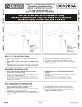 Delta Faucet 061206A Guía de instalación
