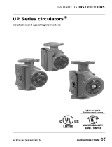 Grundfos UP 15 series Instrucciones de operación