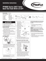 ProFlo PF9812WH Guía de instalación