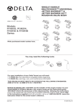 Delta Faucet R18224-WS Manual de usuario