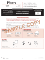 Pfister 016-MB0C Guía de instalación