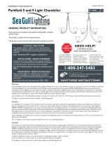 Seagull Lighting 3113005 Guía de instalación