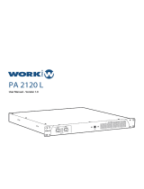Work-pro PA 2120 L Manual de usuario