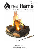 Real Flame 320 El manual del propietario