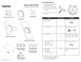 AbleNet Tabletop Suction Mount Arm Guía de inicio rápido
