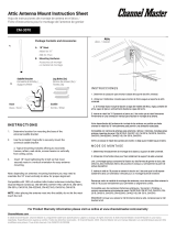 Channel Master CM-3070 Instruction Sheet