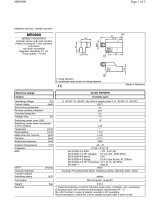 Asco Series 881 Cylinder Sensor El manual del propietario