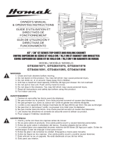 Homak 30″ and 42″ GT Series Roller Cabinets and Top Chests Manual de usuario