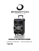 Brigmton BAP-750 El manual del propietario