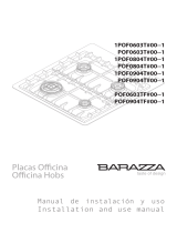 Barazza 1POF80 Instrucciones de operación
