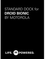 Motorola DROID BIONIC - STANDARD DOCK Manual de usuario