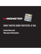 Monster JP 900 Instructions And Warranty Information
