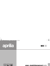 APRILIA MX 50 - 07-2002 Manual de usuario
