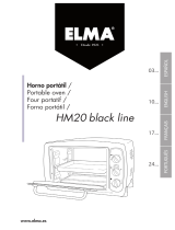 Elma Horno HM20 black line 20 Litros El manual del propietario