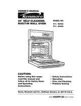 Kenmore 911.41069 El manual del propietario