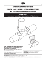 Zurn Corrosive Waste Drainage Z9-PLUG-F-2 Guía de instalación