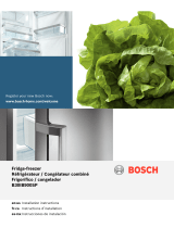 Bosch Benchmark  B30BB930SS  Guía de instalación