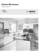 Bosch  HMD8053UC  Guía de instalación