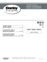 Danby  DUF071A3WDB  El manual del propietario