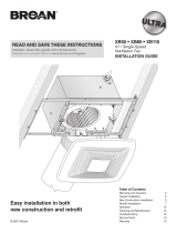 Broan  XB80  Guía de instalación